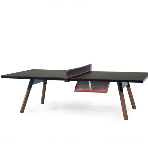 RS Barcelona You and Me Indoor/Outdoor Standard Ping Pong Table-Table Tennis-RS Barcelona-Black-Game Room Shop
