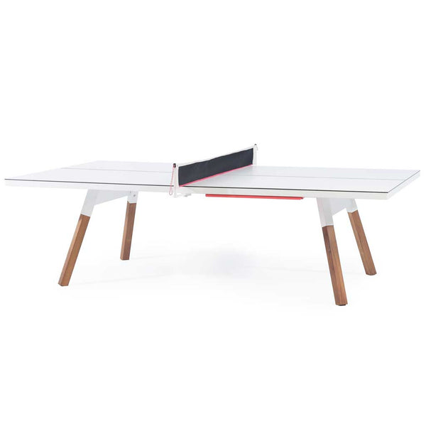 RS Barcelona You and Me Outdoor Ping Pong Table White Standard-Table Tennis-RS Barcelona-Game Room Shop