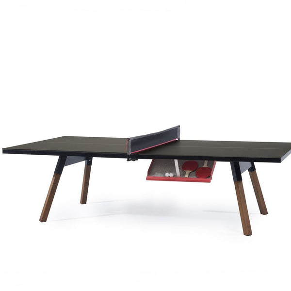 RS Barcelona You and Me Indoor/Outdoor Standard Ping Pong Table-Table Tennis-RS Barcelona-White-Game Room Shop