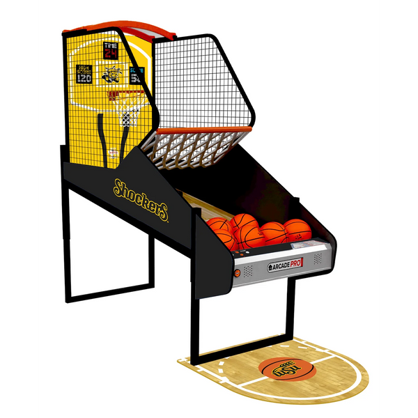 ICE College Game Hoops Pro Basketball Arcade Game-Arcade Games-ICE-Texas Tech Red Raiders-Game Room Shop