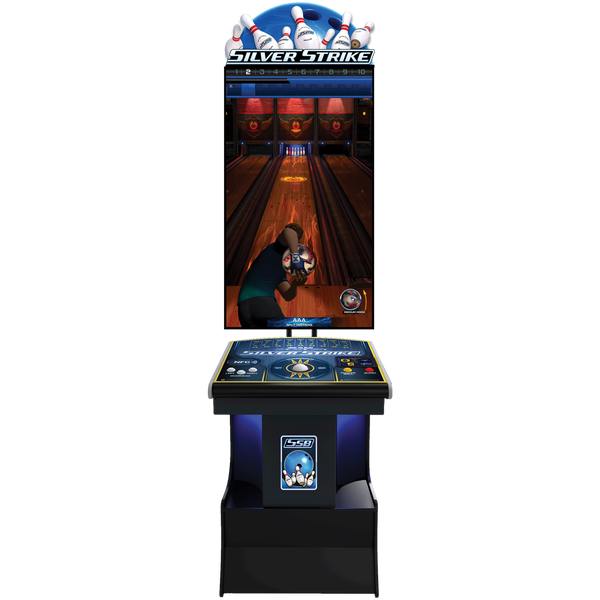 Silver Strike: League Night Arcade Bowling Game-Arcade Games-Incredible Technologies-Cabinet Only-Game Room Shop
