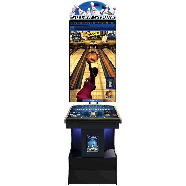 Silver Strike: League Night Arcade Bowling Game-Arcade Games-Incredible Technologies-Cabinet Only-Game Room Shop