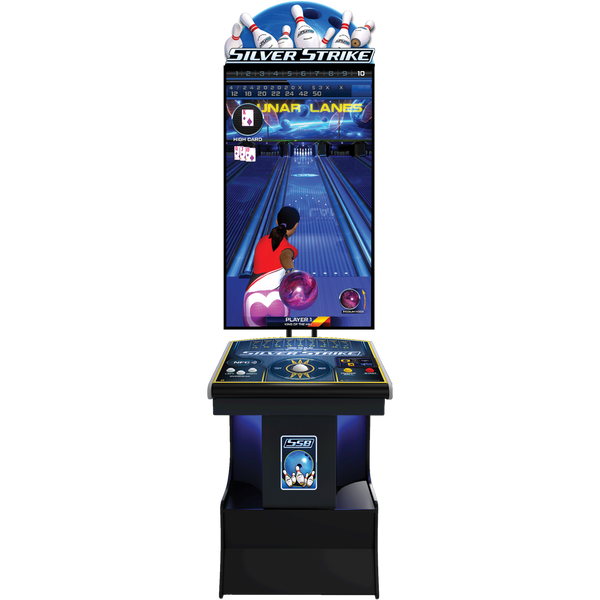 Silver Strike: League Night Arcade Bowling Game-Arcade Games-Incredible Technologies-Cabinet Only-Game Room Shop