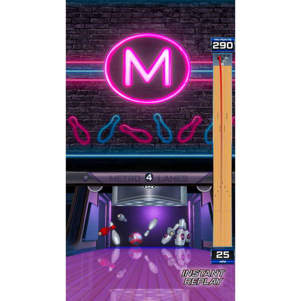 Silver Strike: League Night Arcade Bowling Game-Arcade Games-Incredible Technologies-Cabinet Only-Game Room Shop
