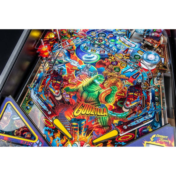 Stern Godzilla Pinball Machine-Pinball Machines-Stern-Pro-Game Room Shop