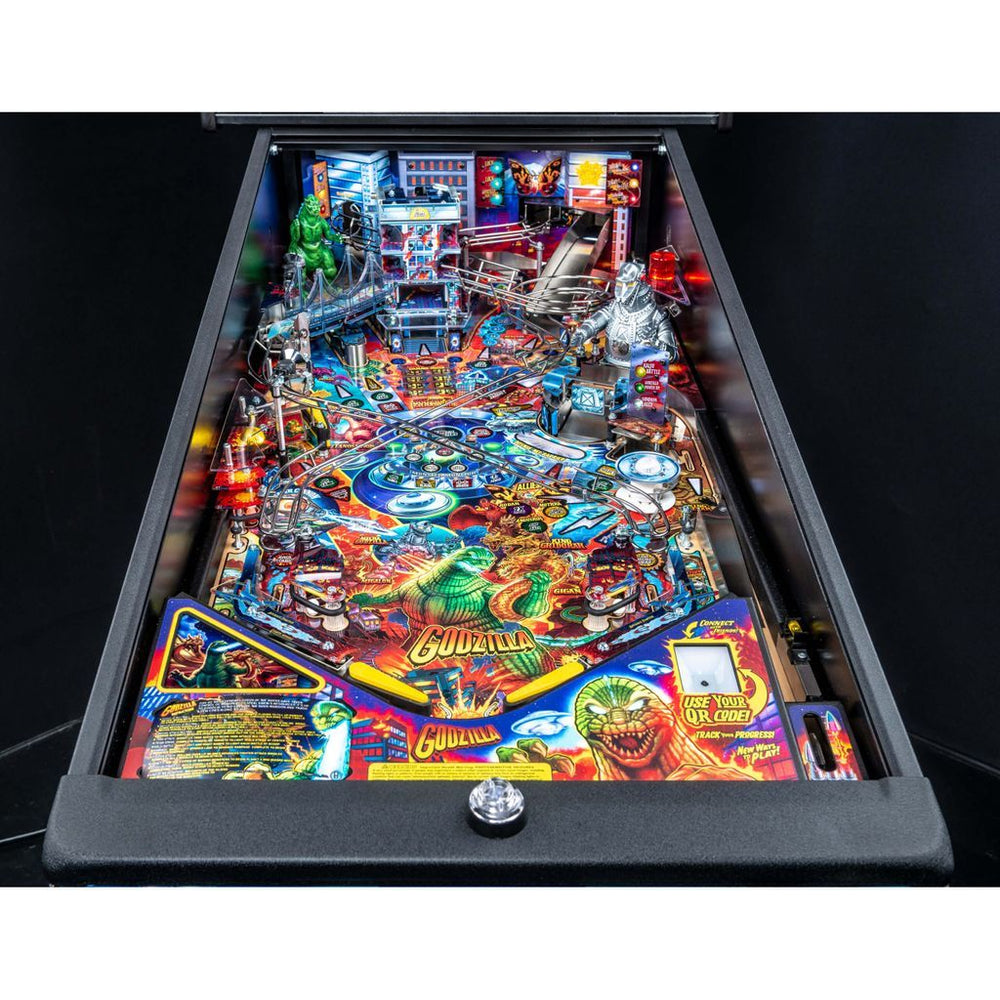 Stern Godzilla Pinball Machine-Pinball Machines-Stern-Pro-Game Room Shop