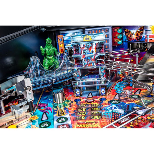 Stern Godzilla Pinball Machine-Pinball Machines-Stern-Pro-Game Room Shop
