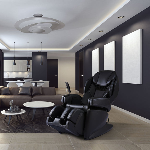 Synca JP1100 4D Massage Chair-Massage Chairs-Synca-Johnson Wellness-Black-Game Room Shop
