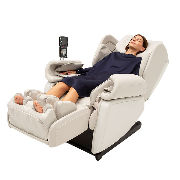 Synca KAGRA 4D Massage Chair-Massage Chairs-Synca-Johnson Wellness-Brown-Game Room Shop