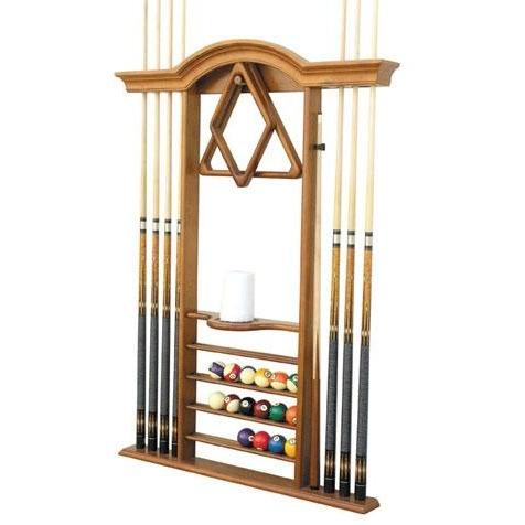 Deluxe Wall Cue Rack - Game Room Shop