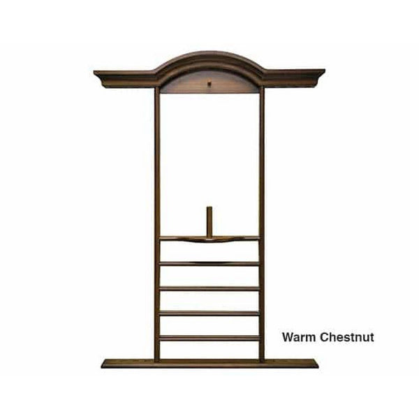 The Level Best Deluxe Wall Cue Rack-Pool Cue Racks & Holders-The Level Best-Classic Oak (CO)-Game Room Shop