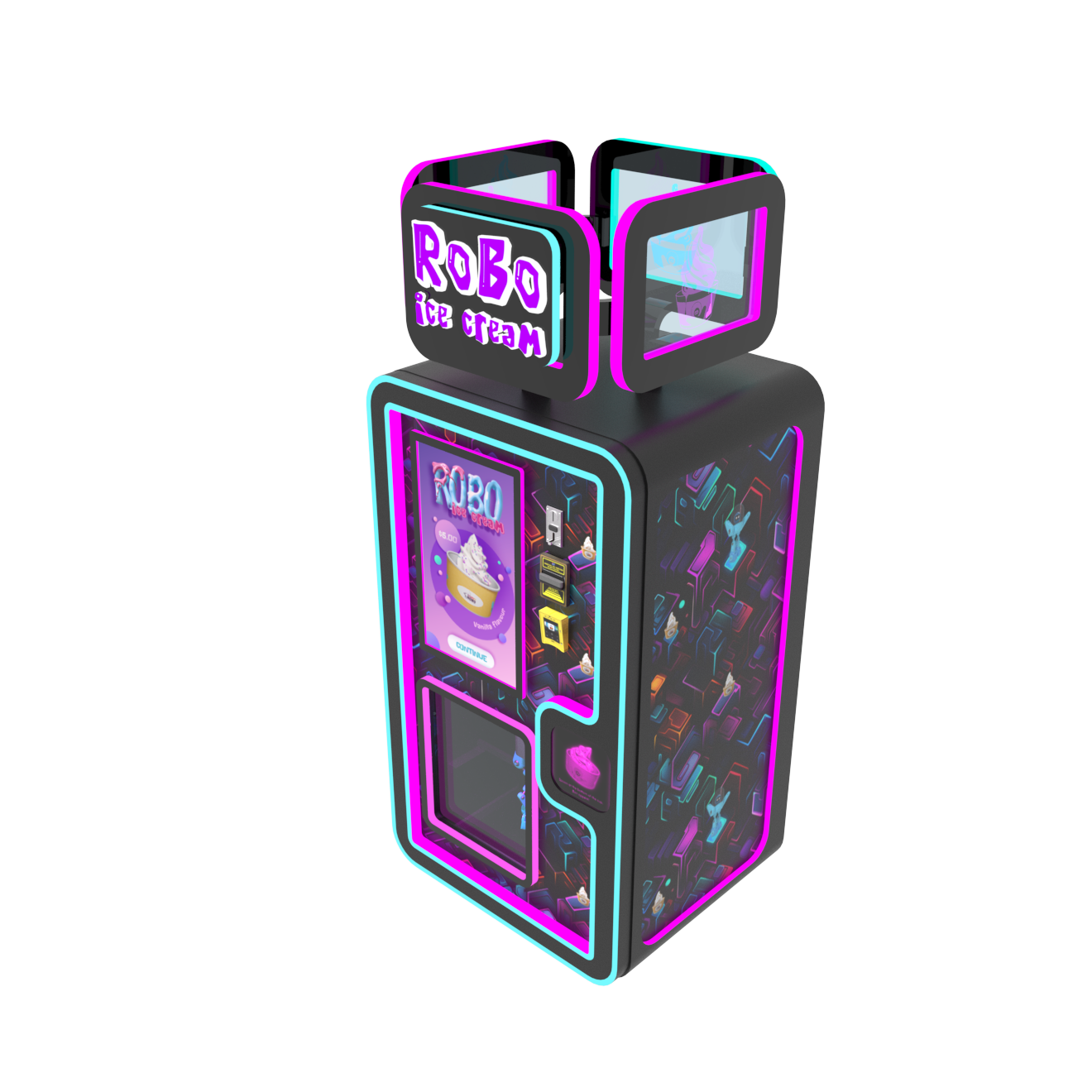 Sweet Robo Ice Cream Machine-Arcade Games-Sweet Robo-F1 Model-Game Room Shop