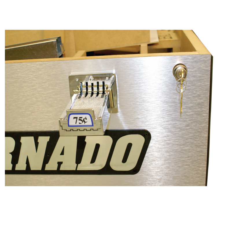 Tornado Platinum Tour Edition Foosball Table Silver Coin Operated