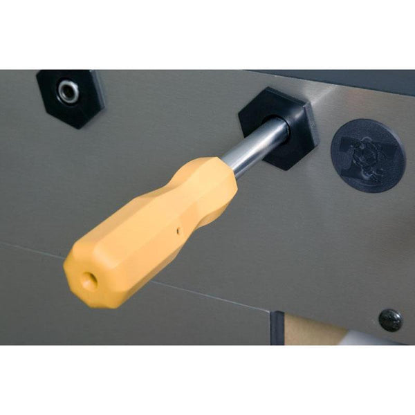 Tornado Platinum Tour Edition Foosball Table Matte Black Coin Operated - Game Room Shop
