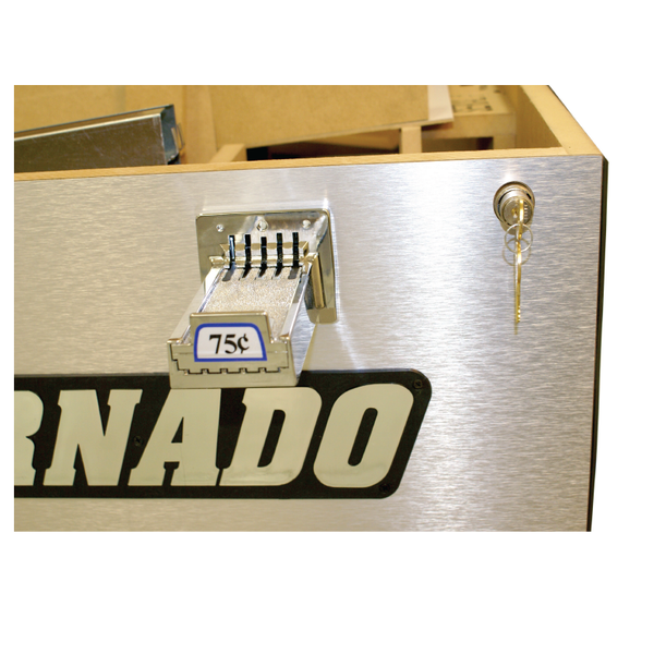 Tornado Platinum Tour Edition Foosball Table Matte Black Coin Operated - Game Room Shop