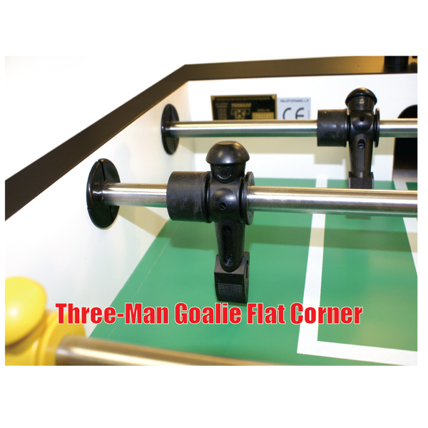 Tornado Platinum Tour Edition Foosball Table Matte Black Coin Operated - Game Room Shop