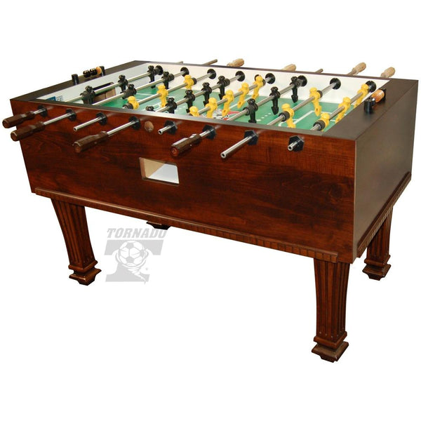 Tornado Reagan Foosball Table - Non-Coin Home Model - 3 Goalies - Game Room Shop