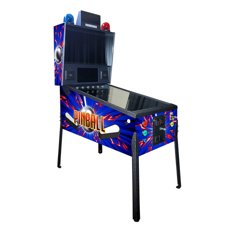 Image of Ultra VP 7.0 Virtual Pinball Machine-Pinball Machines-VPCabs-Blitz Red-Game Room Shop