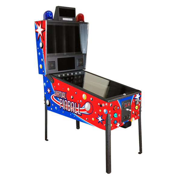 Ultra VP 7.0 Virtual Pinball Machine-Pinball Machines-VPCabs-Blue & Red Combination-Game Room Shop