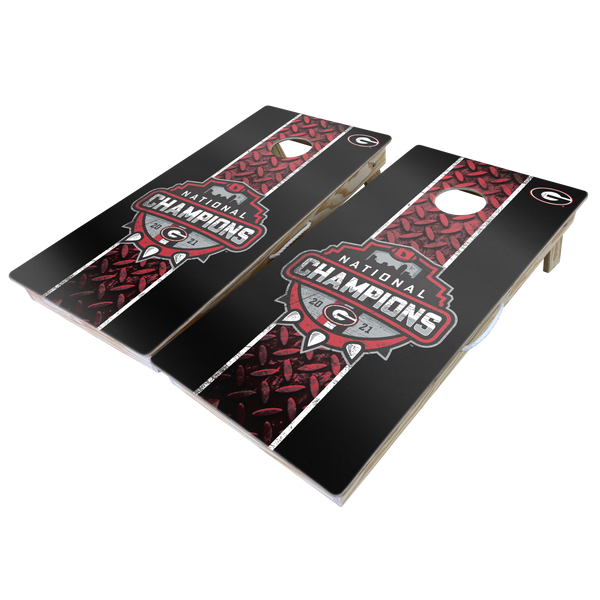 University of Georgia National Championship Cornhole Boards-Cornhole-WGC-Standard Series-Style 1-Game Room Shop