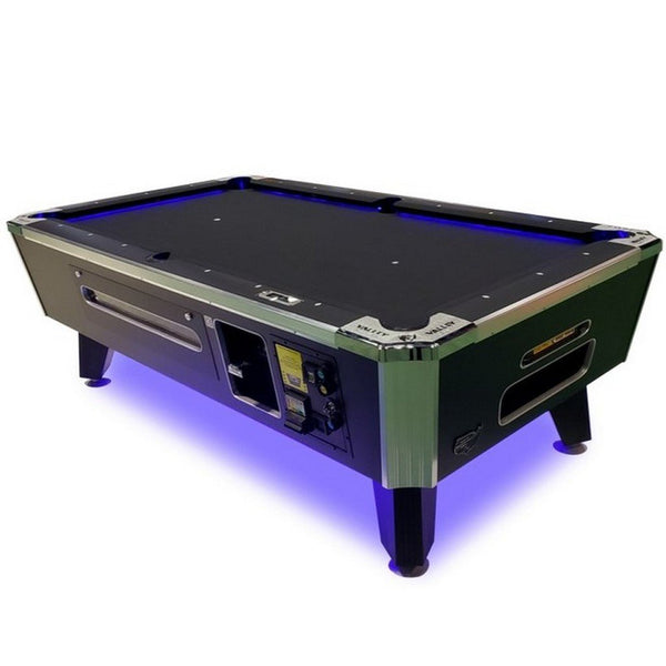 Valley Panther ZD-11X LED 93" Pool Table - Coin Operated with DBA - Game Room Shop