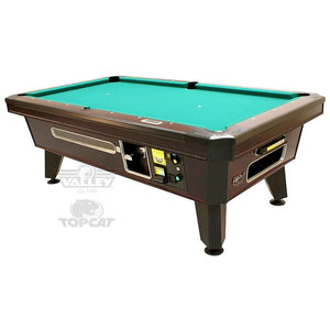 Valley Top Cat Pool Table Coin Operated