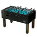 Velocity 3-Goalie Foosball Table-Foosball Table-HJ Scott-Silver-Game Room Shop
