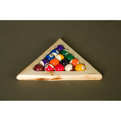Image of Viking Industries Rustic Billiard Triangles Pool Table Accessories - Game Room Shop