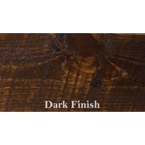 Viking Northwoods Rustic Barnwood Timber Lodge Pool Table - Dark Finish - Game Room Shop