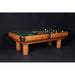Viking Northwoods Rustic Ponderosa Pine Log Pool Table - Game Room Shop
