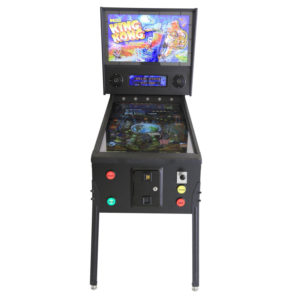 Arcade Pinball Machine with LED Lights & Arcade Sounds 