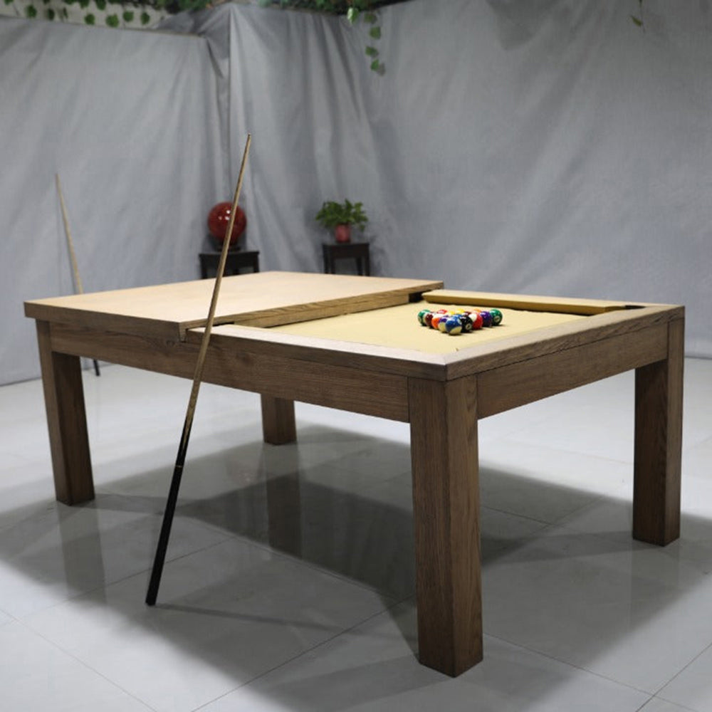 White Billiards Alpha Modern Slate Pool Table-Billiard Tables-White Billiards-7ft Length-Wood-Yes (+$1999)-Game Room Shop