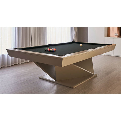 White Billiards Kyoto Modern Slate Pool Table-Billiard Tables-White Billiards-7ft Length-Black-No Thank You-Game Room Shop