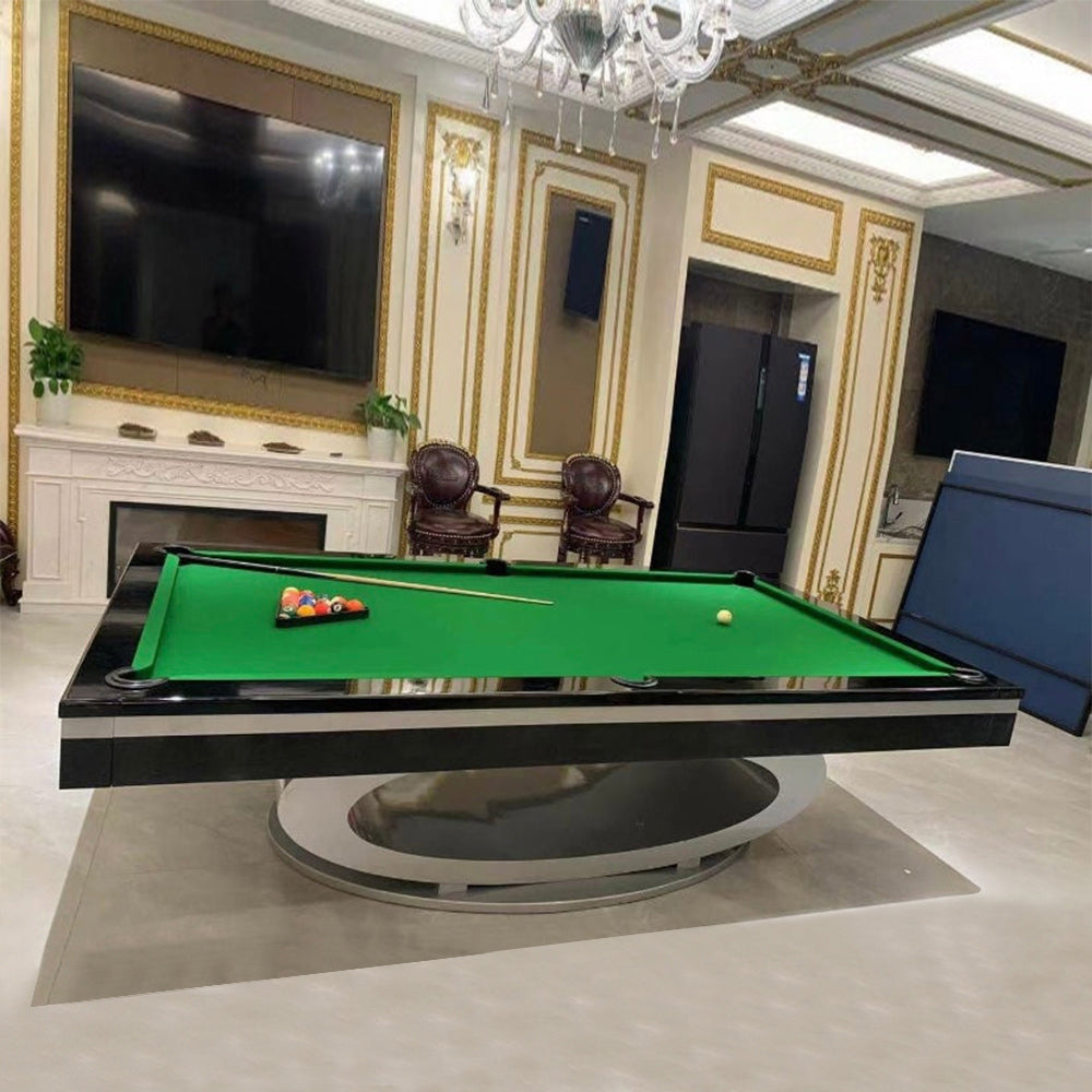 White Billiards Sierra Modern Slate Pool Table-Billiard Tables-White Billiards-7ft Length-No Thank You-Game Room Shop