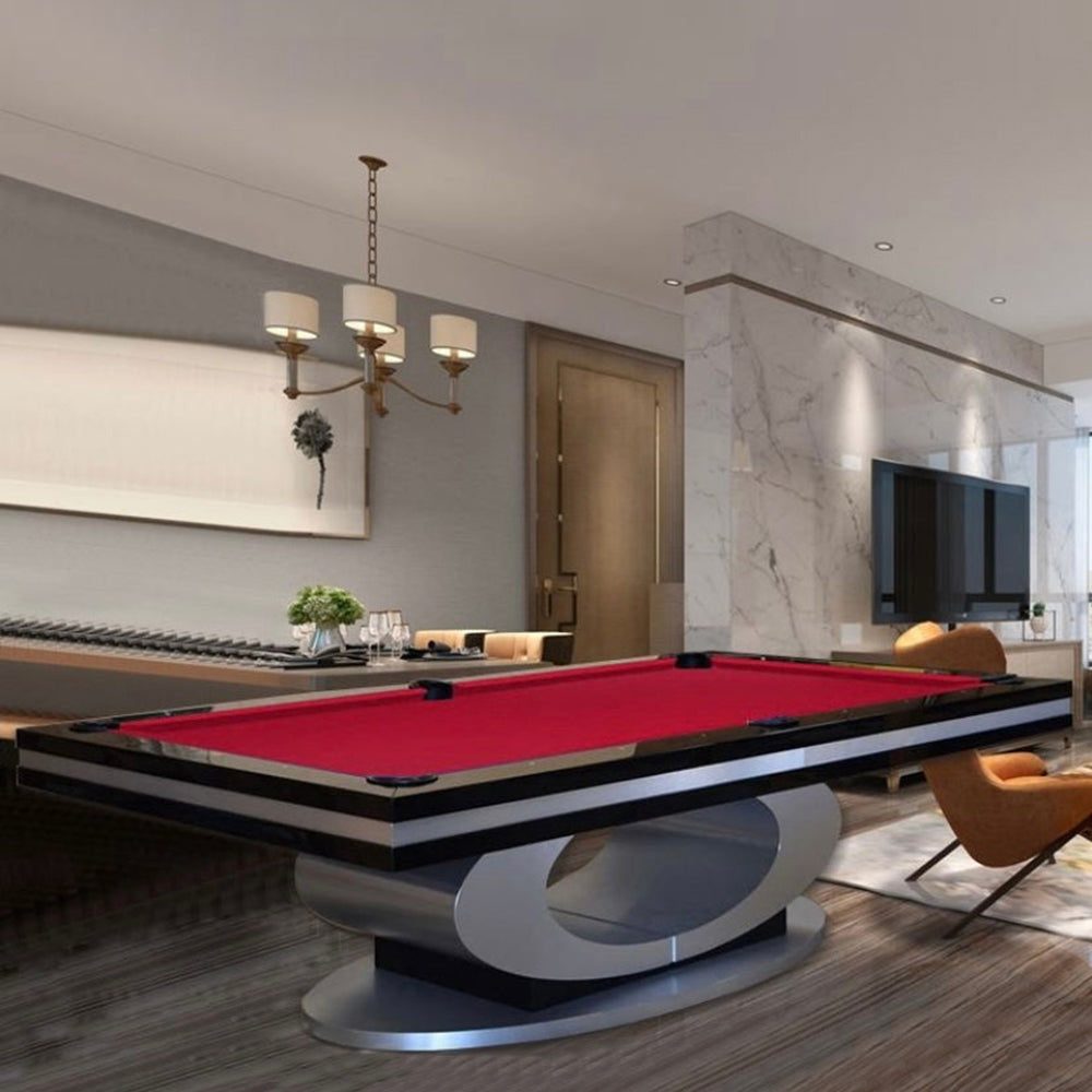 White Billiards Sierra Modern Slate Pool Table-Billiard Tables-White Billiards-7ft Length-No Thank You-Game Room Shop