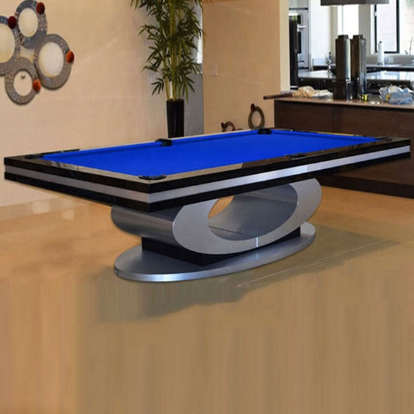 White Billiards Sierra Modern Slate Pool Table-Billiard Tables-White Billiards-7ft Length-No Thank You-Game Room Shop