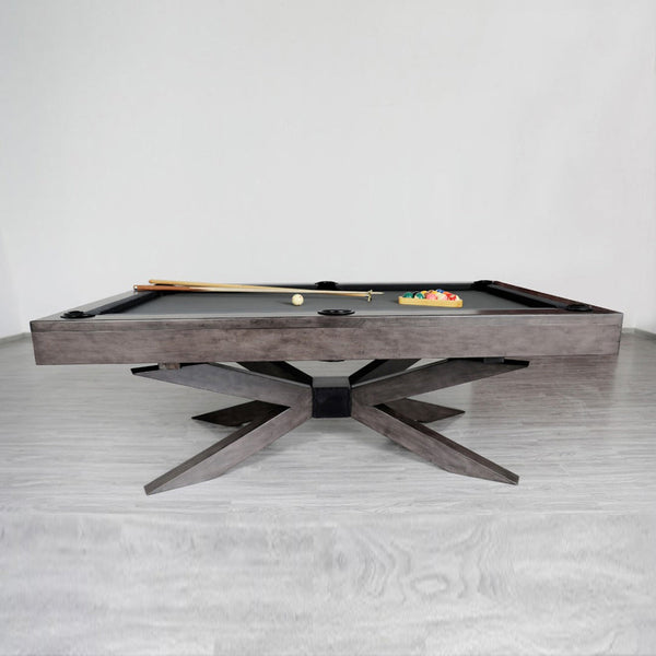 White Billiards The Asbury Modern Slate Pool Table-Billiard Tables-White Billiards-7ft Length-No Thank You-Game Room Shop