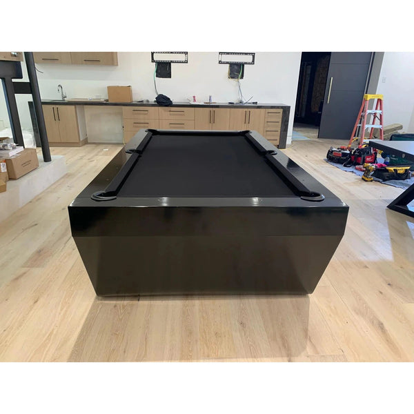 White Billiards The Sofia Modern Slate Pool Table-Billiard Tables-White Billiards-7ft Length-Black-No Thank You-Game Room Shop
