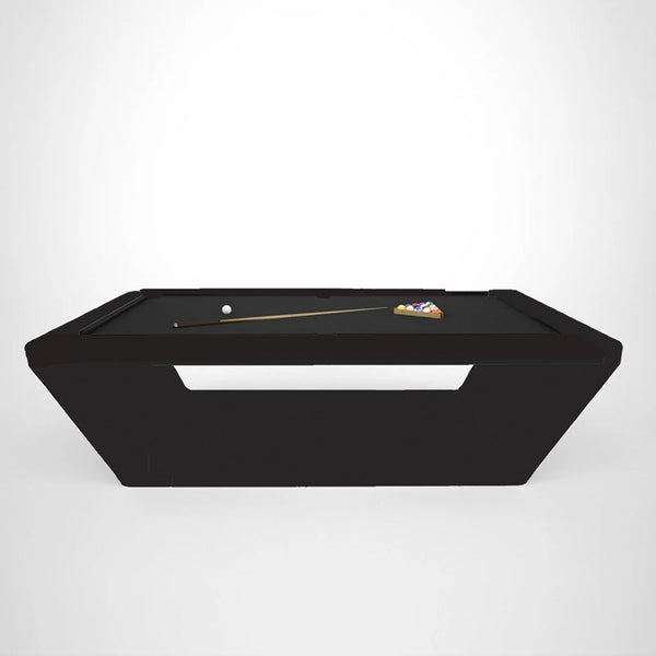 White Billiards The Sofia Modern Slate Pool Table-Billiard Tables-White Billiards-7ft Length-Black-No Thank You-Game Room Shop