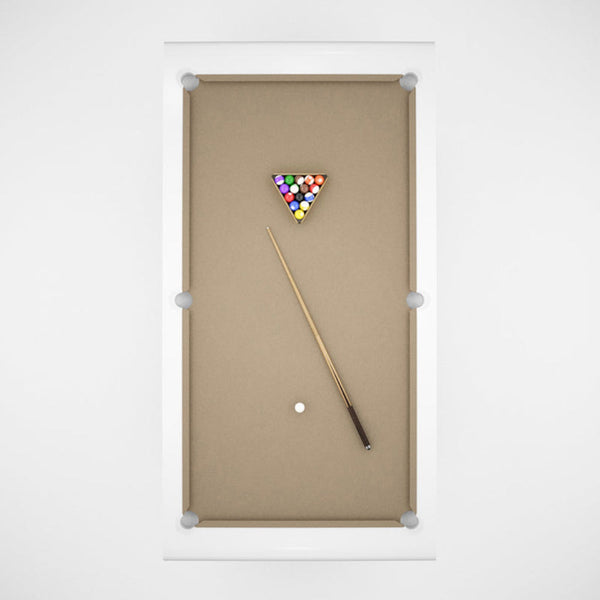White Billiards The Sofia Modern Slate Pool Table-Billiard Tables-White Billiards-7ft Length-Black-No Thank You-Game Room Shop