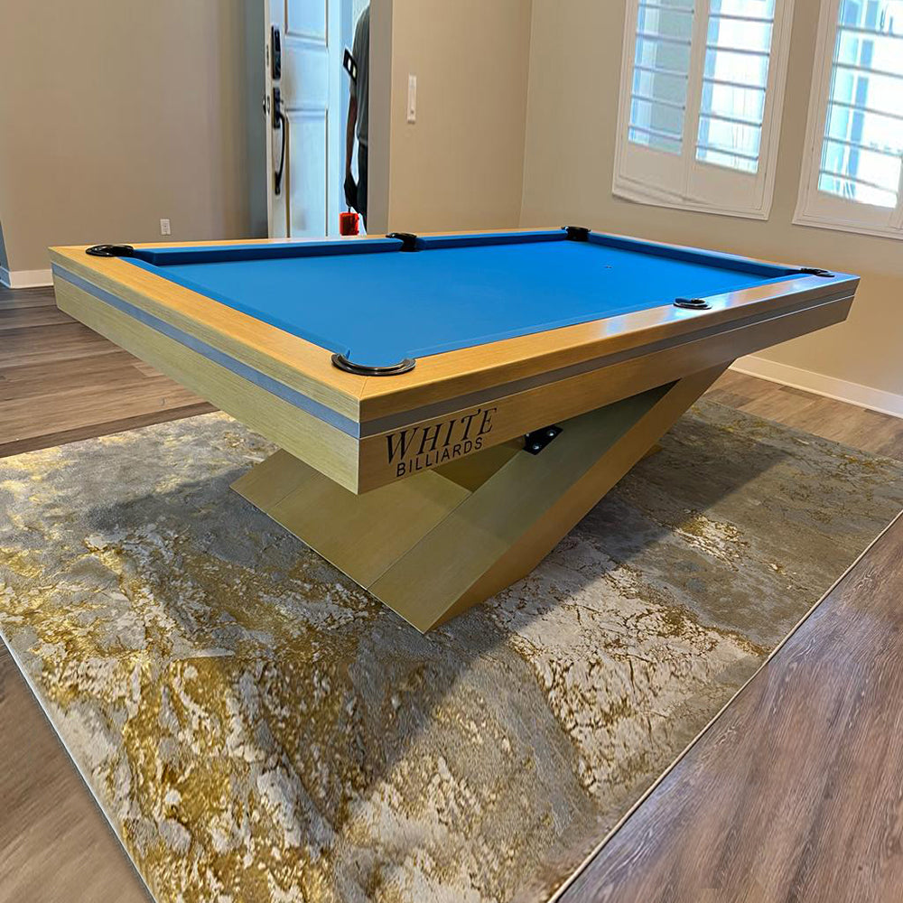 Beige Pool Table Tasmanian Oak Custom Made Billiard / Pool Table | The
