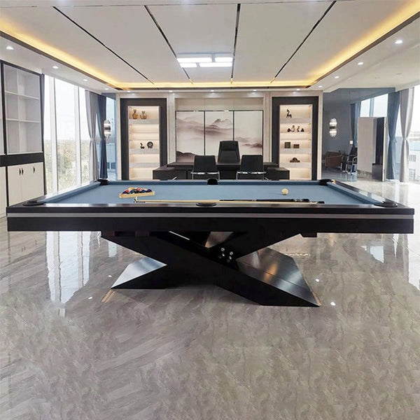 White Billiards Ultimate Modern Slate Pool Table-Billiard Tables-White Billiards-7ft Length-Beige-No Thank You-Game Room Shop