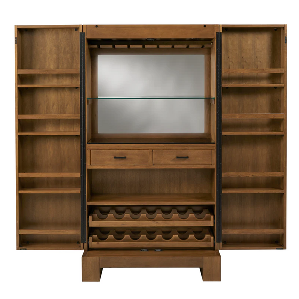 American Heritage Alta Wine & Spirit Cabinet-Bars & Cabinets-American Heritage-Game Room Shop