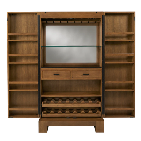 Image of American Heritage Alta Wine & Spirit Cabinet-Bars & Cabinets-American Heritage-Game Room Shop