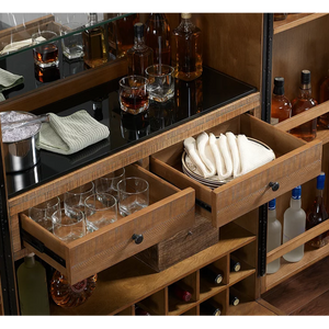 American Heritage Braxton Wine Cabinet