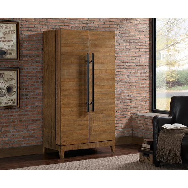 American Heritage Braxton Wine Cabinet-Bars & Cabinets-American Heritage-Game Room Shop