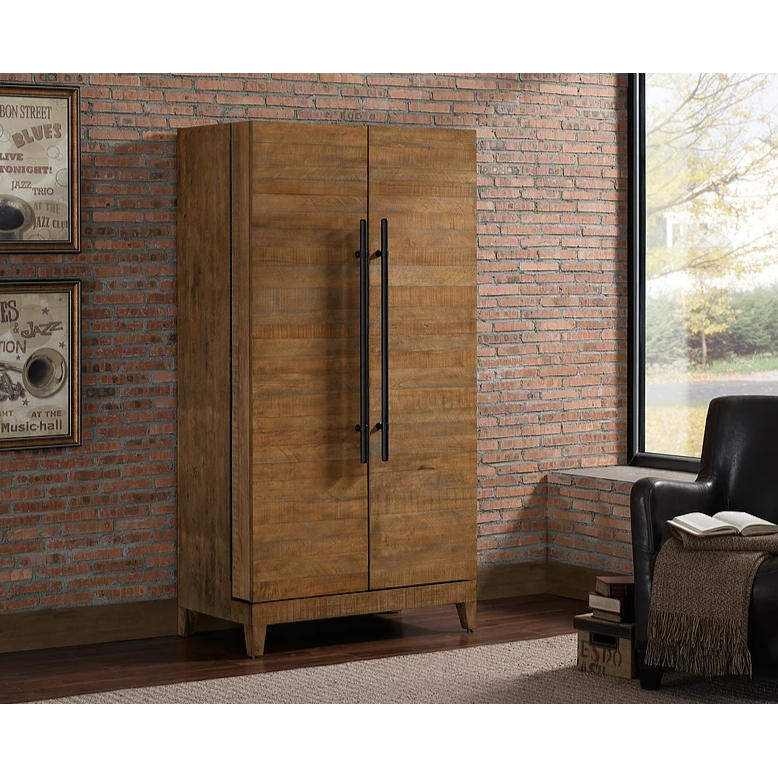 American Heritage Braxton Wine Cabinet-Bars & Cabinets-American Heritage-Game Room Shop