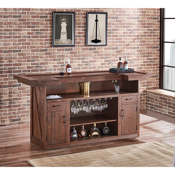 American Heritage Bristol Bar-Bars & Cabinets-American Heritage-Game Room Shop