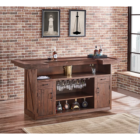 Image of American Heritage Bristol Bar-Bars & Cabinets-American Heritage-Game Room Shop