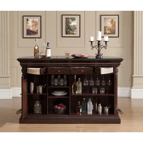 Image of American Heritage Emilio Bar-Bars & Cabinets-American Heritage-Game Room Shop